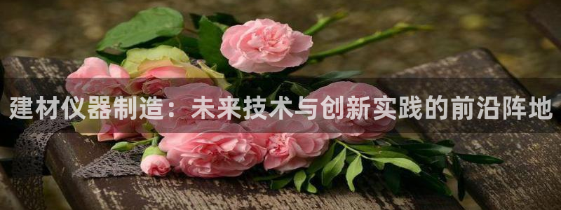 云顶国际测试服免费吗：建材仪器制造：未来技术与创新实践的前沿
