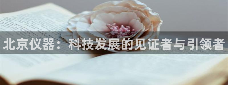 怎么下载云顶国际服：北京仪器：科技发展的见证者与引领者