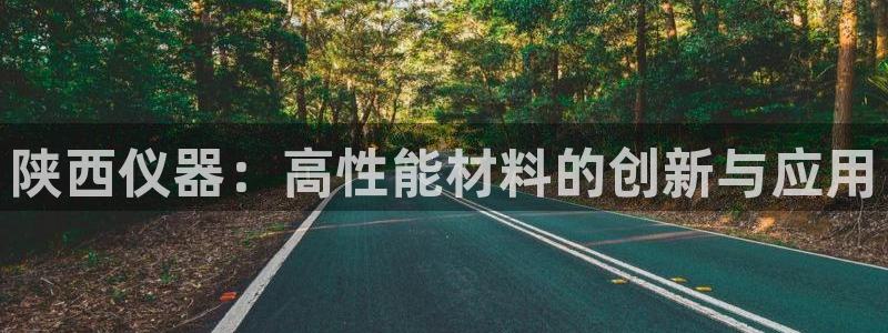 云顶国际服账号：陕西仪器：高性能材料的创新与应用
