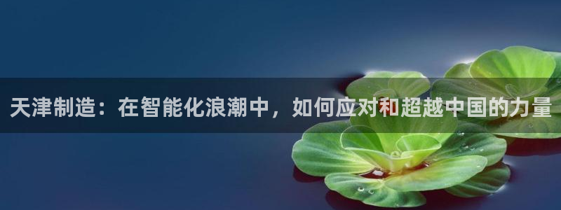 云顶国际服怎么下：天津制造：在智能化浪潮中，如何应对和超越中