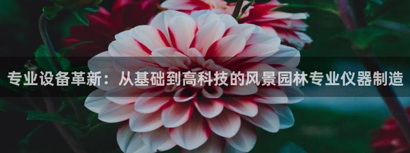 云顶国际北大街：专业设备革新：从基础到高科技的风景园林专业仪