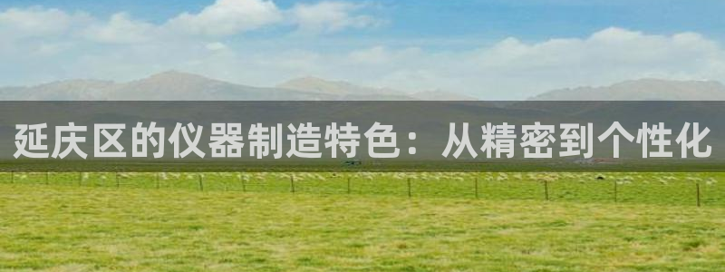 云顶集团注册送28官方网站：延庆区的仪器制造特色：从精密到个