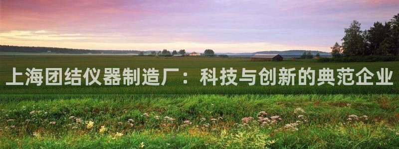 云顶电竞下载：上海团结仪器制造厂：科技与创新的典范企业
