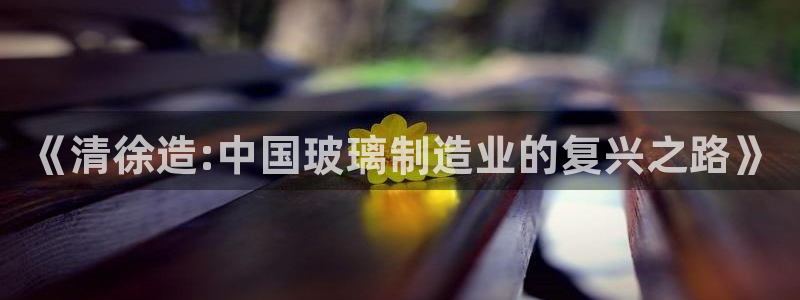 云顶集团有限公司简介概况：《清徐造:中国玻璃制造业的复兴之路