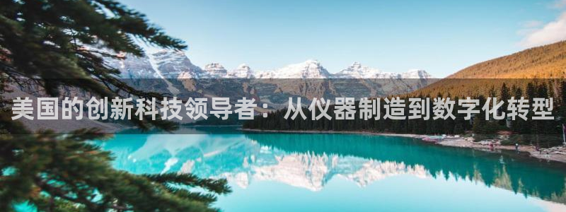 云顶国际平台是黑平台吗还是白平：美国的创新科技领导者：从仪器