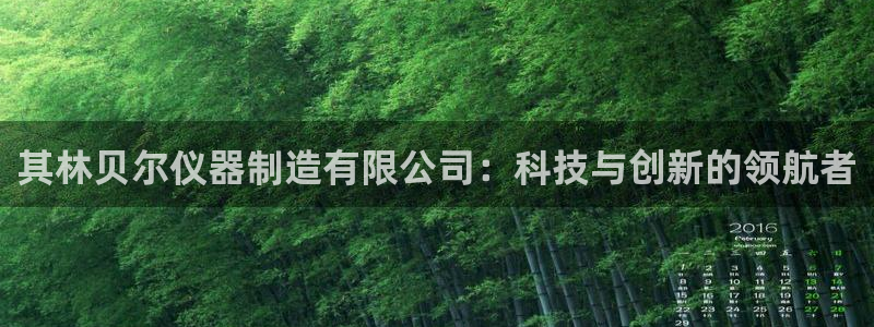 云顶国际版最新版苹果版：其林贝尔仪器制造有限公司：科技与创新