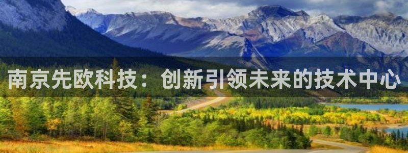 云顶集团总裁：南京先欧科技：创新引领未来的技术中心