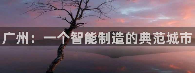 云顶集团网站多少：广州：一个智能制造的典范城市
