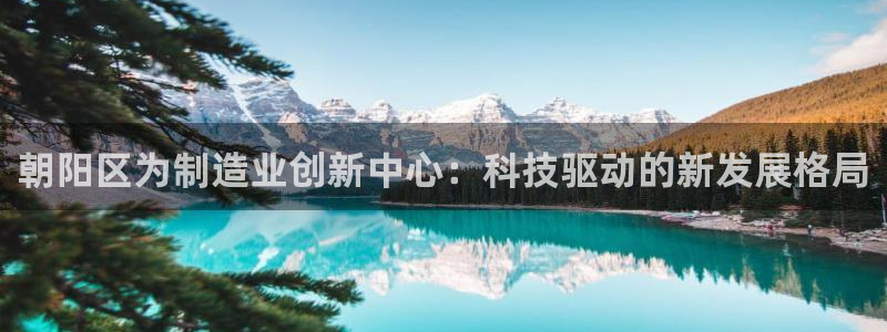 云顶国际在线登录：朝阳区为制造业创新中心：科技驱动的新发展格