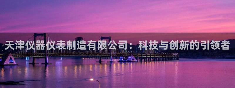 云顶集团总裁：天津仪器仪表制造有限公司：科技与创新的引领者